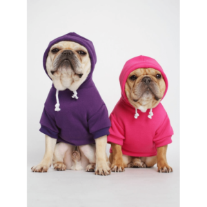 Dog harness hoodies